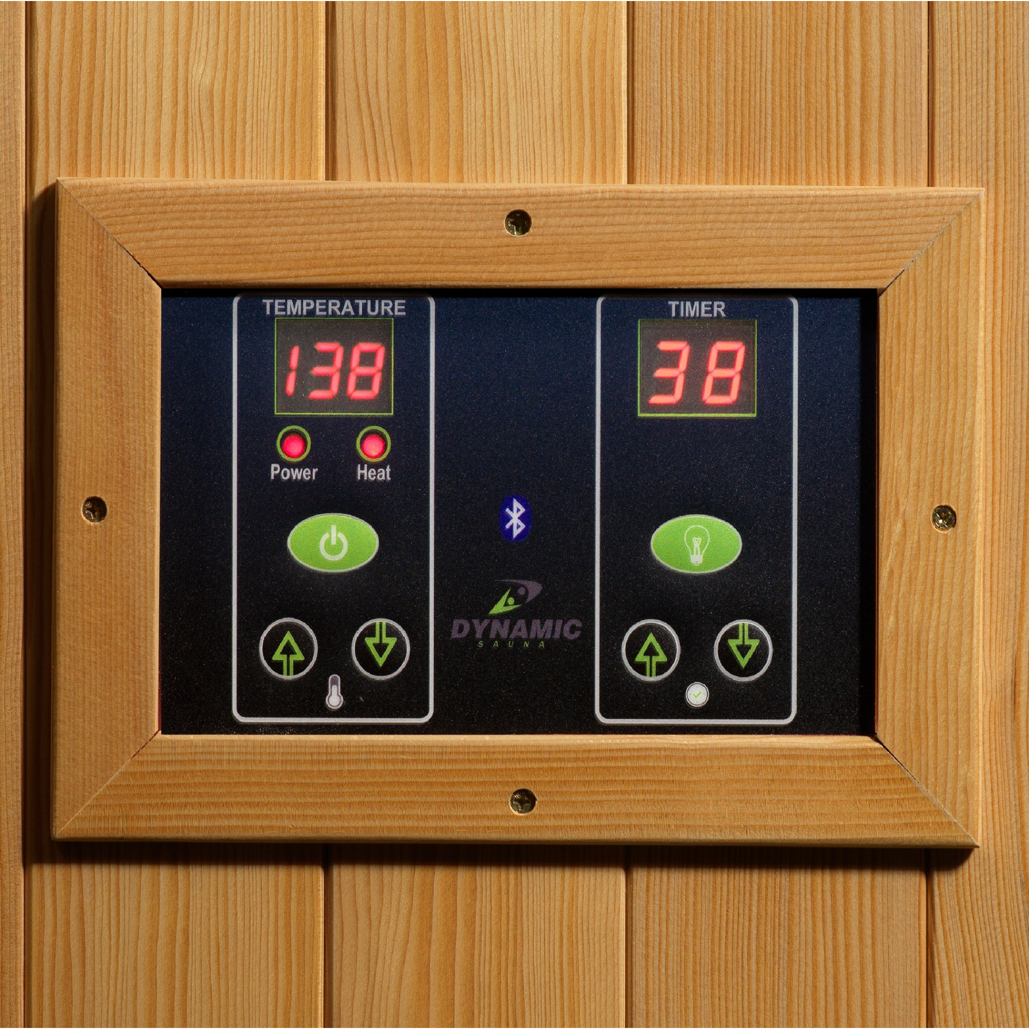 Dynamic Gracia 1-2 Person Full Spectrum Near Zero EMF FAR Infrared Sauna, Canadian Hemlock, DYN-6119-03 FS