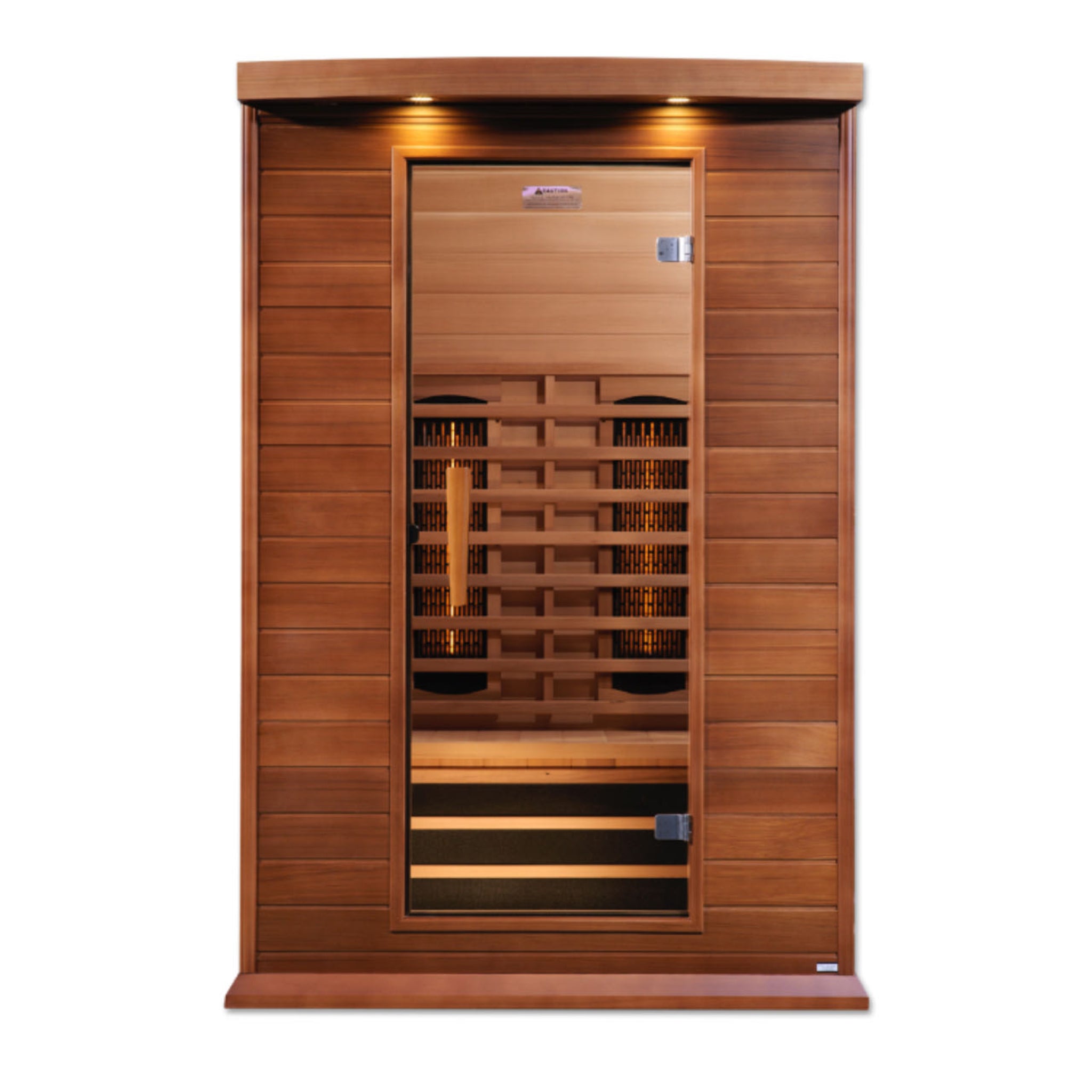 Maxxus Red Cedar 2-Person Full Spectrum Near Zero EMF Infrared Sauna, MX-M206-01-FS CED, FAR IR + Near IR, Red Light Therapy