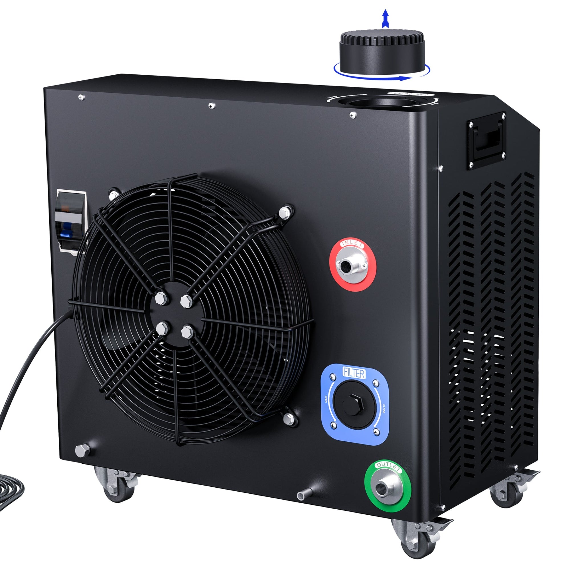 Dynamic Cold Therapy 0.8 HP Cold & Heat Chiller with WiFi App Control, 135 Gallon Capacity, DCT-SY-08-PRO