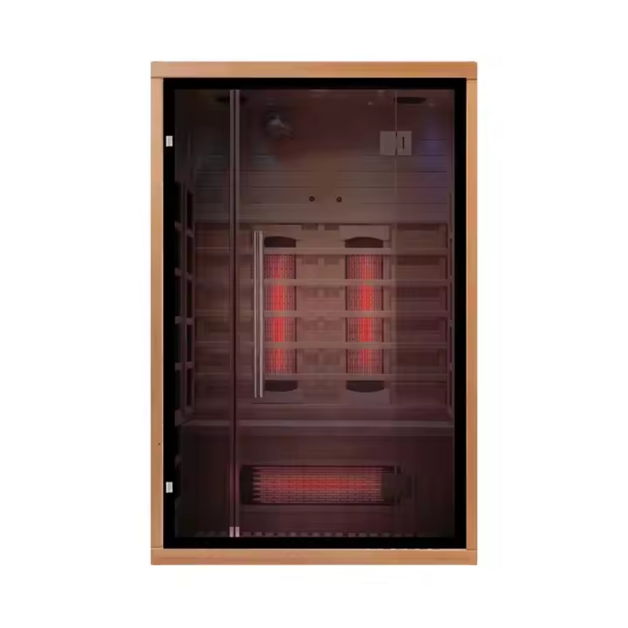 Orivon Wellness, Lumin Two Near Zero EMF Far Infrared Sauna for 2 Persons | Canadian Hemlock Indoor Home Sauna