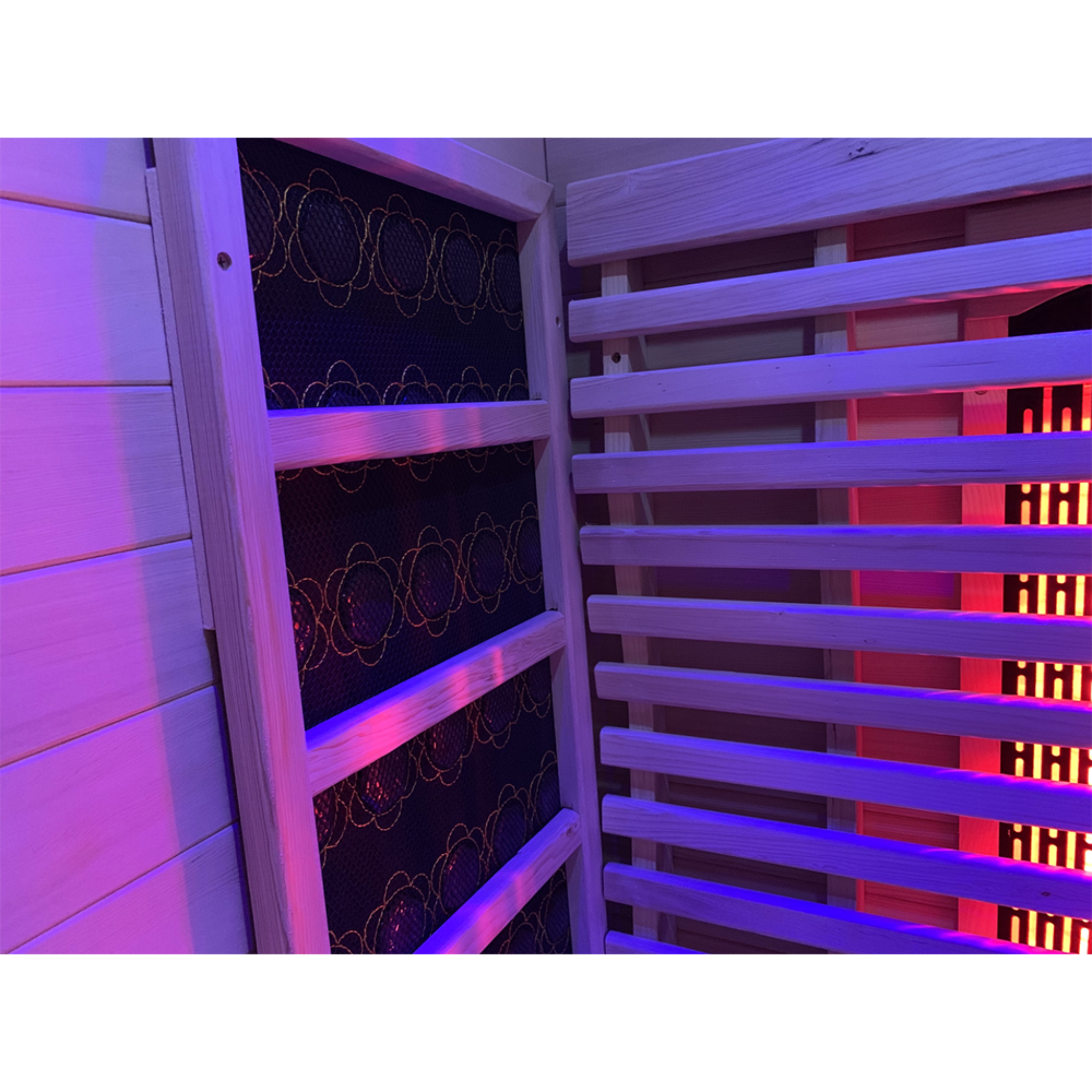 Orivon Wellness, Lumin Two Near Zero EMF Far Infrared Sauna for 2 Persons | Canadian Hemlock Indoor Home Sauna