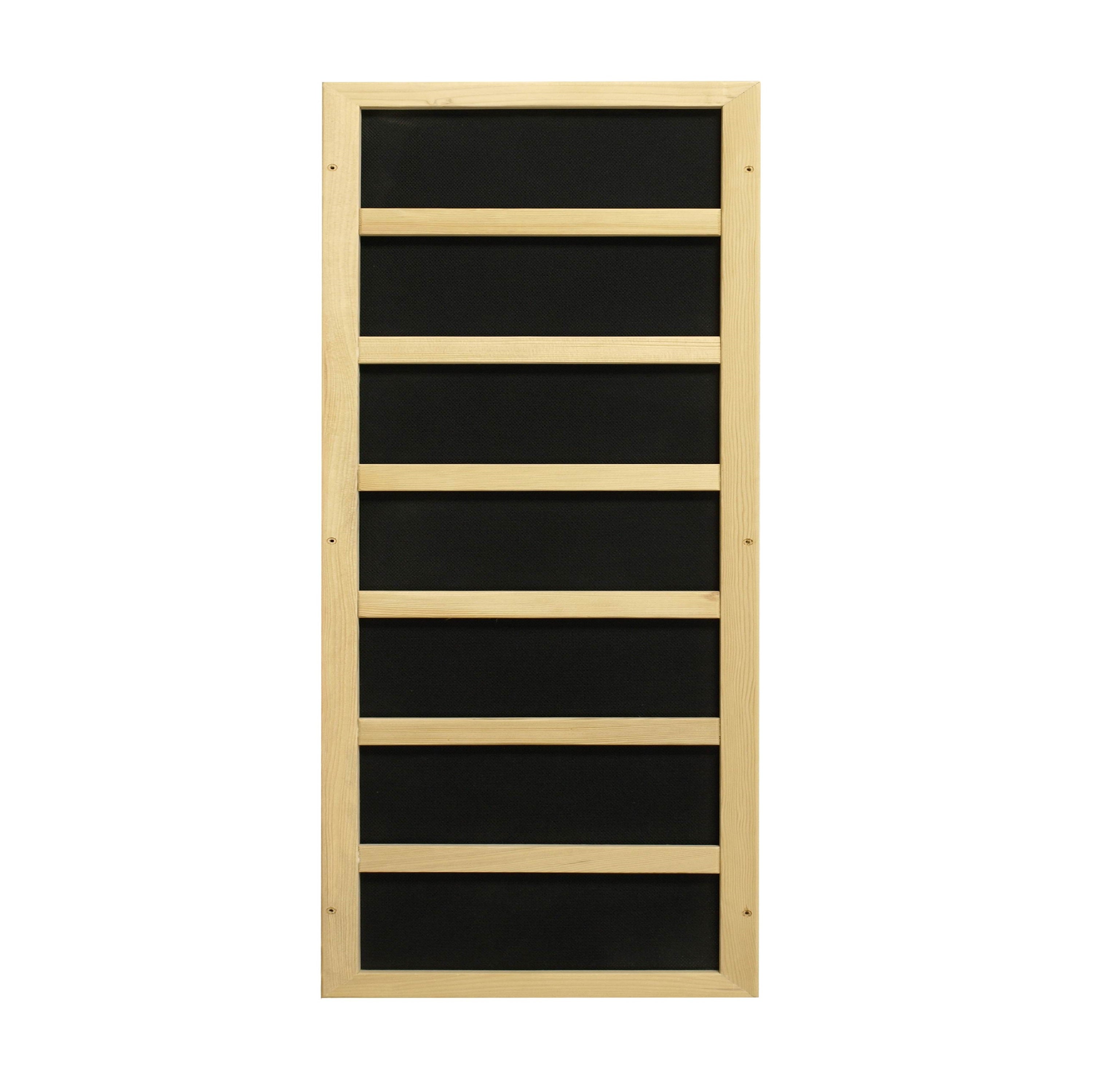 Dynamic Lugano Elite 3 Person Ultra Low EMF Infrared Sauna (3–5MG) with Chromotherapy, Bluetooth & Bronze Glass – Canadian Hemlock – DYN-6336-02 Elite