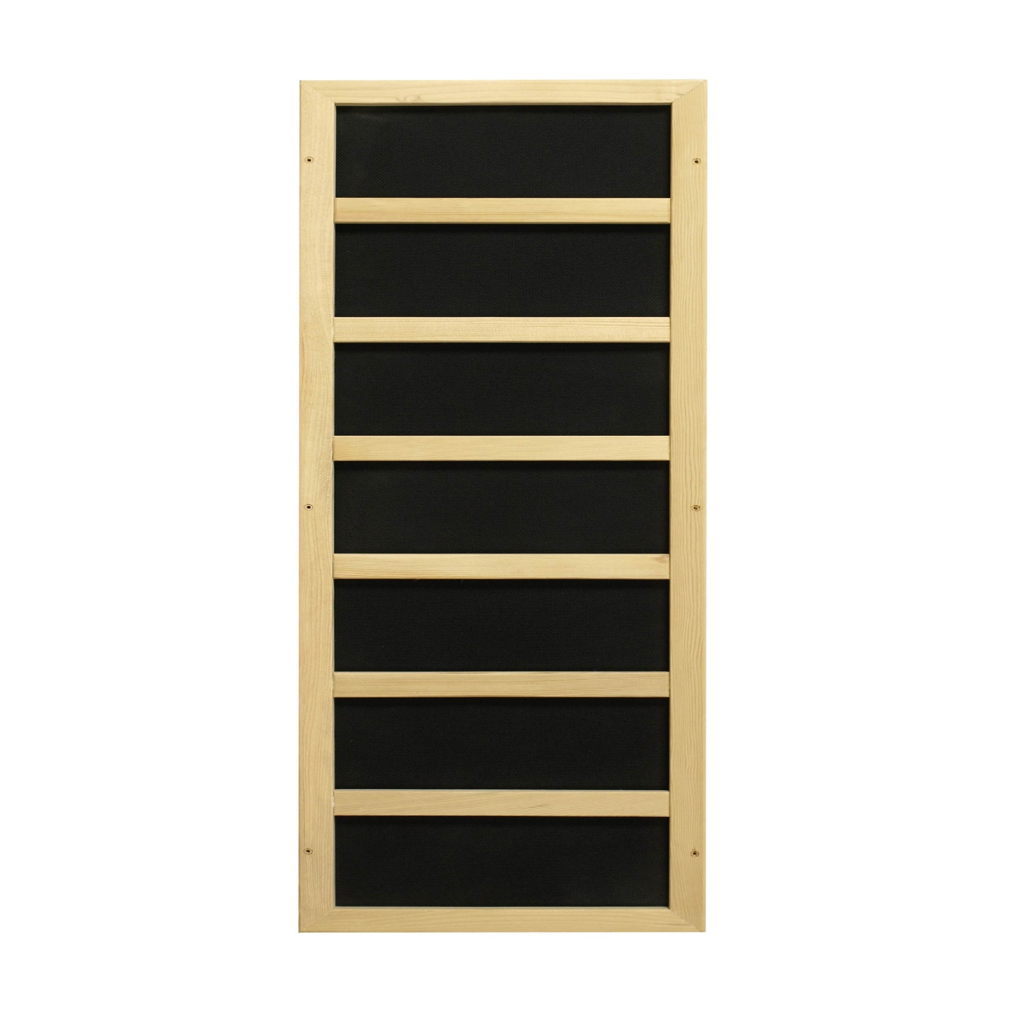 Dynamic Gracia 1-2 Person Full Spectrum Near Zero EMF FAR Infrared Sauna, Canadian Hemlock, DYN-6119-03 FS