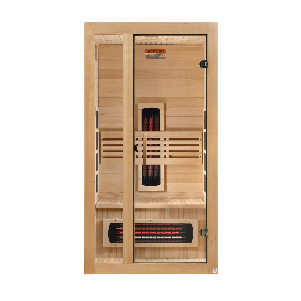 Dynamic Gracia 1-2 Person Full Spectrum Near Zero EMF Sauna