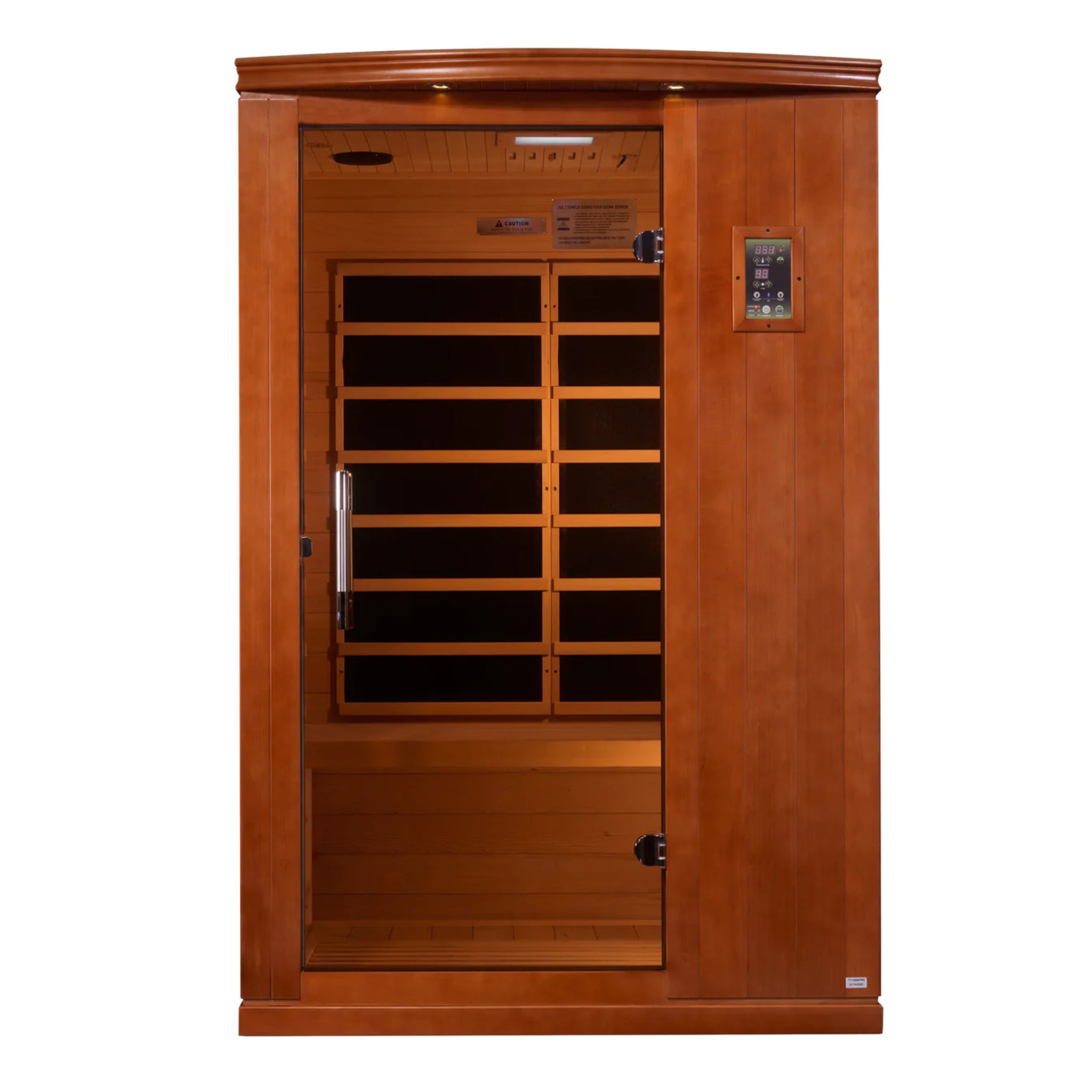Dynamic Venice Elite 2 Person Ultra Low EMF Infrared Sauna (3–5MG) with Floor Heaters, Chromotherapy & Bluetooth – DYN-6210-04 Elite