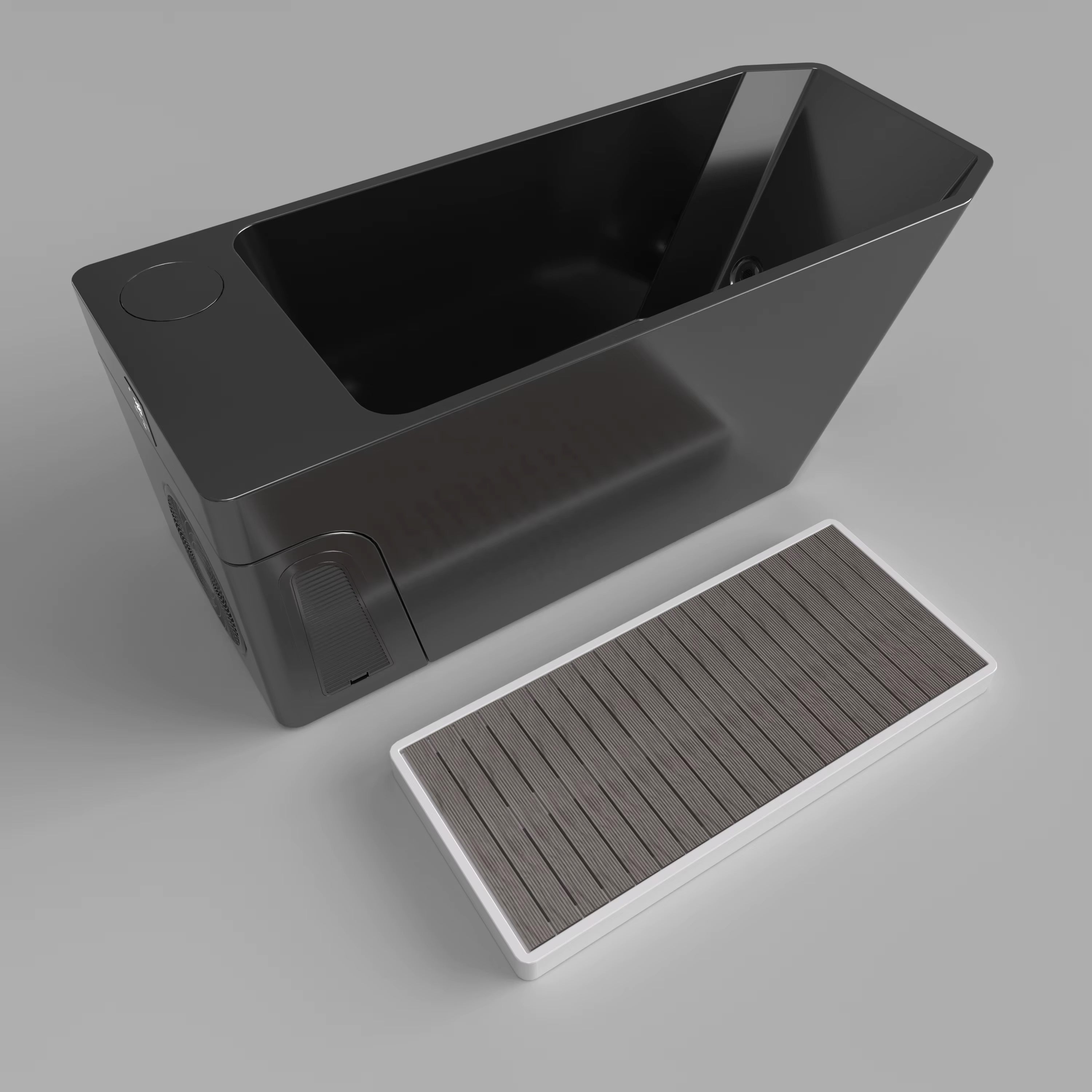 Orivon Frost Cold Plunge Tub with 1HP Chiller | Premium Acrylic Ice Bath Recovery Tub