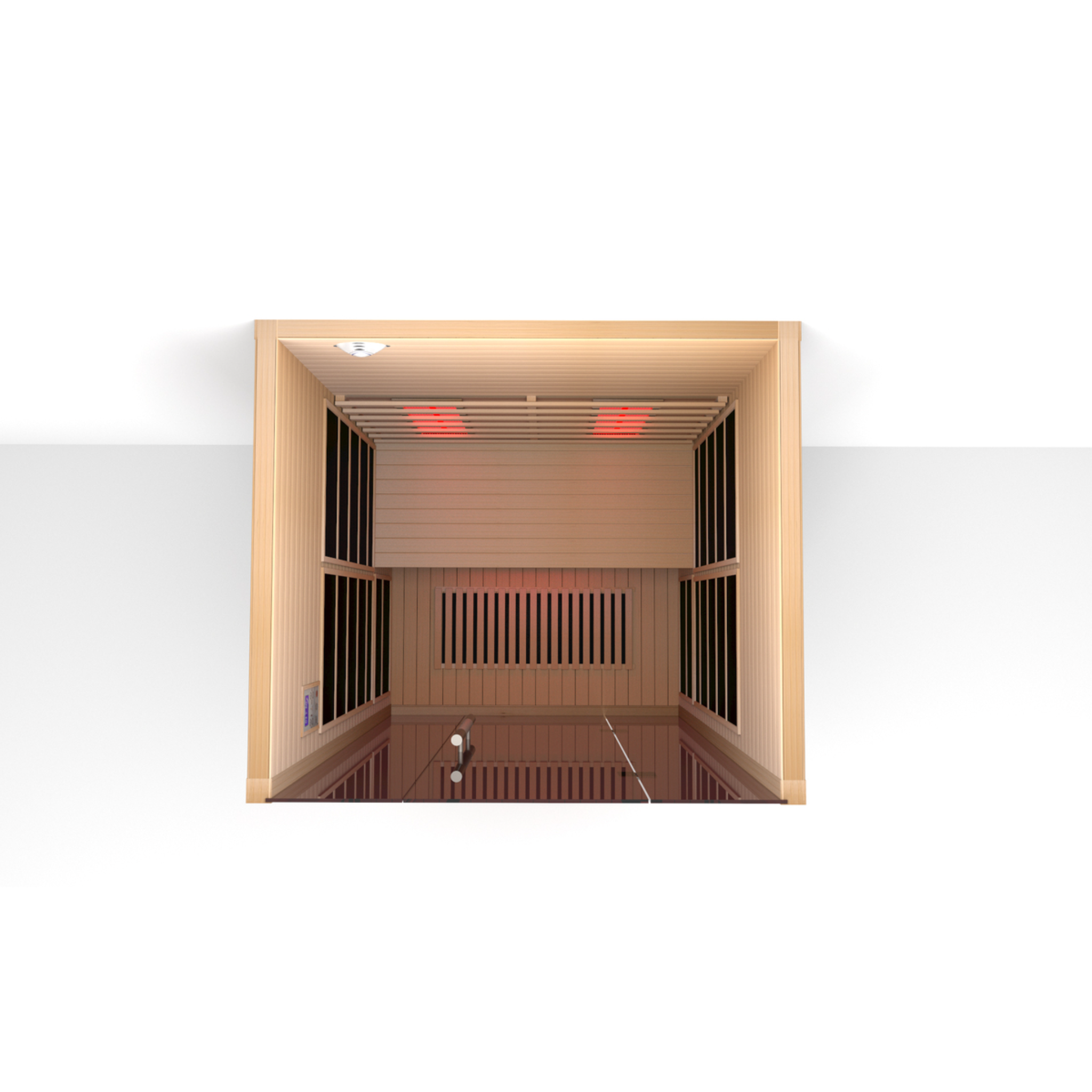 Orivon Wellness, Lumin Two Near Zero EMF Far Infrared Sauna for 2 Persons | Canadian Hemlock Indoor Home Sauna