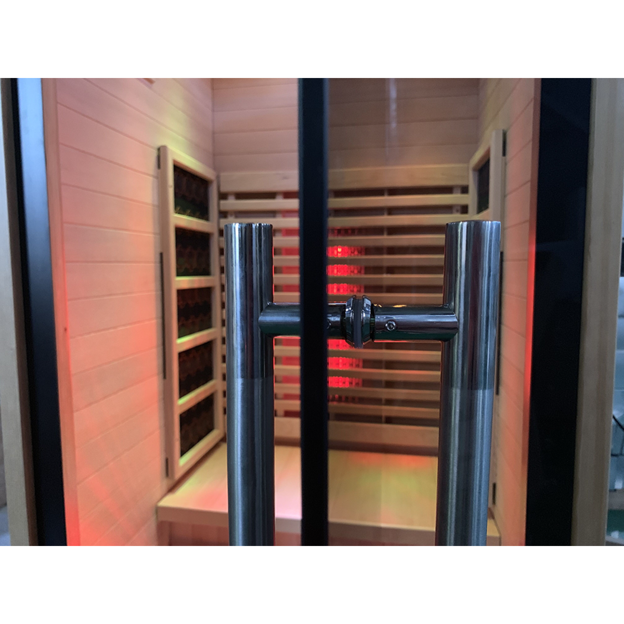 Orivon Wellness, Lumin One Near Zero EMF Far Infrared Sauna for 1–2 Persons | Canadian Hemlock Home Sauna